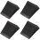 4pcs Ramp Pad Rubber Truck Black 7