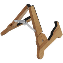 3Pcs Durable Wooden Guitar Rack Foldable Electric and Classical Stand
