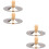 2 Pieces Percussion Cymbal Musical Instruments For Children Hand 8