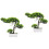 2 Pieces Bonsai Tree Artificial Home Fake Pine Imitation Ornaments 6