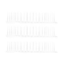 6Pcs Plastic Fence Spikes Anti Pigeon Barrier for Outdoor Balcony Use