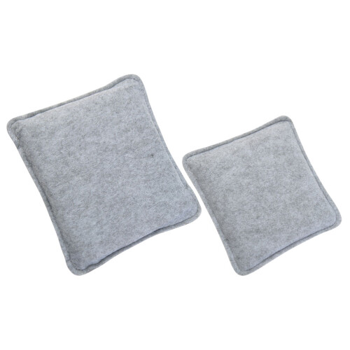 8Pcs Grey Needle Felting Tools Cushions Felt Bases for Creative Crafts