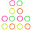 72 Pcs Throwing Rings For Ring Throwing Games Funny Ring Game 2