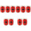 10 Rolls Self-Adhesive Sports Target Spot Labels Practical Stickers 5