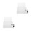 2Pcs Versatile Acrylic Lock Box for Tips Donation Raffle and Voting 8