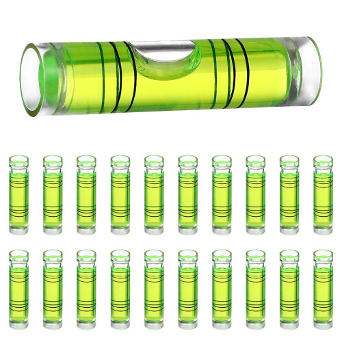 500Pcs Light Green Small Bubble Levels for Practical Use High Accuracy