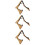 3Pcs Durable Wooden Guitar Rack Foldable Electric and Classical Stand 7
