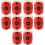 10 Rolls Self-Adhesive Sports Target Spot Labels Practical Stickers 9