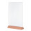 2pcs Sign Standing Sign Log Acrylic 9