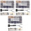 3 Sets Jeans Copper Zinc Alloy Tool Kit 5