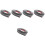 5pcs Sealing Strip White Sink Tpe 6