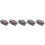 5pcs Sealing Strip White Sink Tpe 11