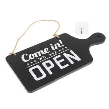 5Pcs Decorative Open Closed Sign Retro Wear-Resistant Store Accessory