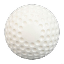 Pitching Machine Practice Balls PU Dimpled Softballs 9 and 12 Inch White for Batting Training