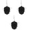 3 Sets Tee Stand Hanging Holder Golf Tees Carrier Organizer 5