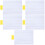 5 Sets Erasable Small Dry Erase Board Multi-Function Whiteboard 9