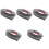 5pcs Sealing Strip White Sink Tpe 5