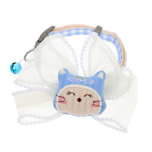 2pcs Cute Cat Collar Bow Kitten Collar Bow Tie Kitten Necklace Cat Pet Decor