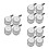 12Pcs Stroller Caster Wheels White Easy Install 7