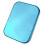 Creative Lenses Case Plastic Storage Box With Mirror For Girls Blue 1