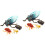 2 Sets Simulation Cicada Growth Cycle Ornaments Display Models 4