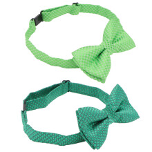 2pcs Kids . Patrick'S Day Bow-Knot Kids Party Bowtie Clothes Accessory