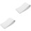 2Pcs Compact White Tpe Baseball Pitcher Training Carpet Markers 5