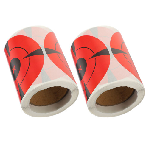 10 Rolls Self-Adhesive Sports Target Spot Labels Practical Stickers 1