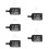5Pcs Decorative Open Closed Sign Retro Wear-Resistant Store Accessory 11