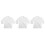 3Pcs White Coat Polyester Cotton Doctor Costume 5