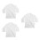 3Pcs White Coat Polyester Cotton Doctor Costume 8