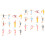 2 pcs xmas tree light decor, home desktop party adornment 5