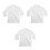 3Pcs White Coat Polyester Cotton Doctor Costume 4