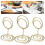 2 Pieces Bracket Reserved Wedding Decor Mini Tongs For Serving 10