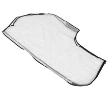 3Pcs Transparent Bag Rain Cover Waterproof Plastic Covers with Zipper