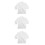 3Pcs White Coat Polyester Cotton Doctor Costume 9