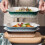 Ceramic Baking Dish Rectangular Roasting Pan With Handle 8