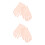 2 Pairs Hand Moisturizing Gloves Sleeping Moisturizer Hydrating Mask 3