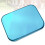 Creative Lenses Case Plastic Storage Box With Mirror For Girls Blue 6