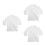 3Pcs White Coat Polyester Cotton Doctor Costume 7
