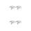 4Pcs Silver Metal Cufflinks Lightweight Durable Accessories for Men 5