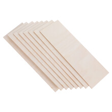 32 Pcs Unfinished Wood Sheets for Drawing Painting Engraving