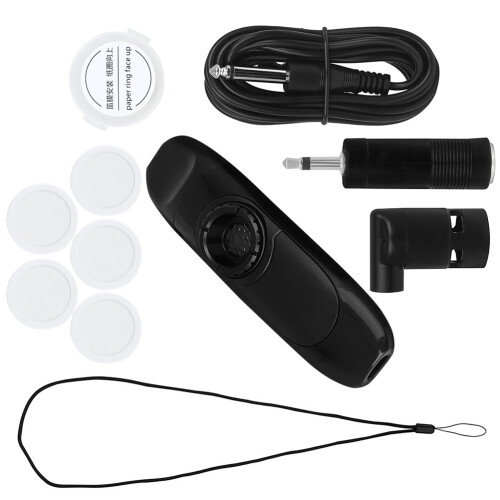4pcs Kazoo Abs Musical Instrument Black Major 2