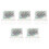 2000 Pcs Heart-Shaped Quilting Pins With Storage Box Multi Color Flat Head 10