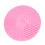 3St Roze Make-Upborstel Pads Van Silicone 9