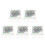 2000 Pcs Heart-Shaped Quilting Pins With Storage Box Multi Color Flat Head 5