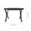 2Pcs Heavy-Duty Foldable Cooler Box Stand Black Aluminum Rack 9