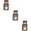 6 Stuks Mini Hars Haag Poort Versiering Bouwsel Model Diy 6