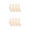 8 Pcs Adjustable Wooden Sock Blockers For Knitting And Display 3