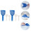 18Pcs Handheld Ice Removing Multipurpose Kitchen Frost Tool 8